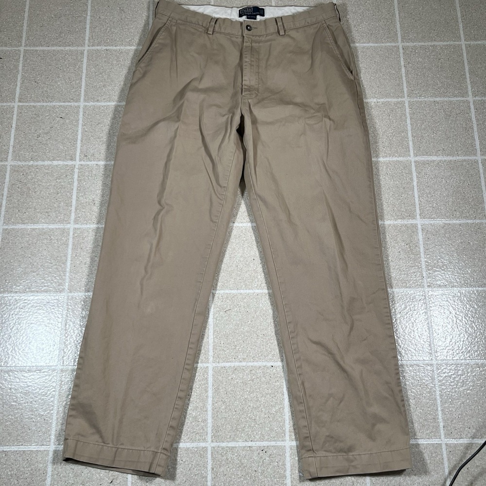 vintage polo ralph lauren classic Khaki Beige  chino pants 32x30